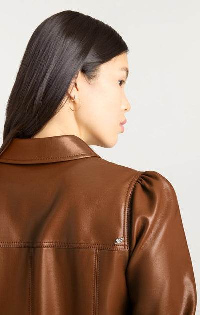 Lite Vegan Leather Delanie Jacket