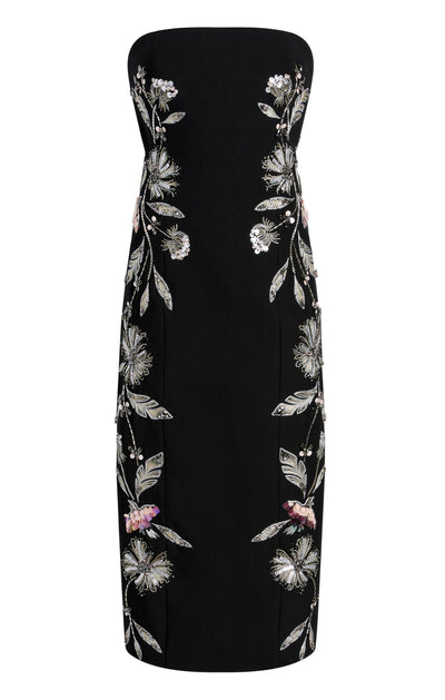Floral Mixed Media Niles Dress