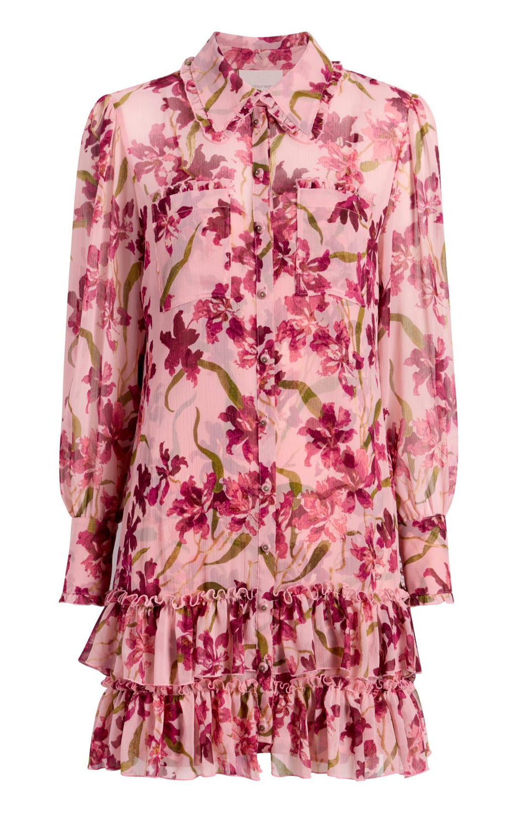 Trailing Hibiscus Lupetto Dress