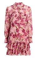 Trailing Hibiscus Lupetto Dress