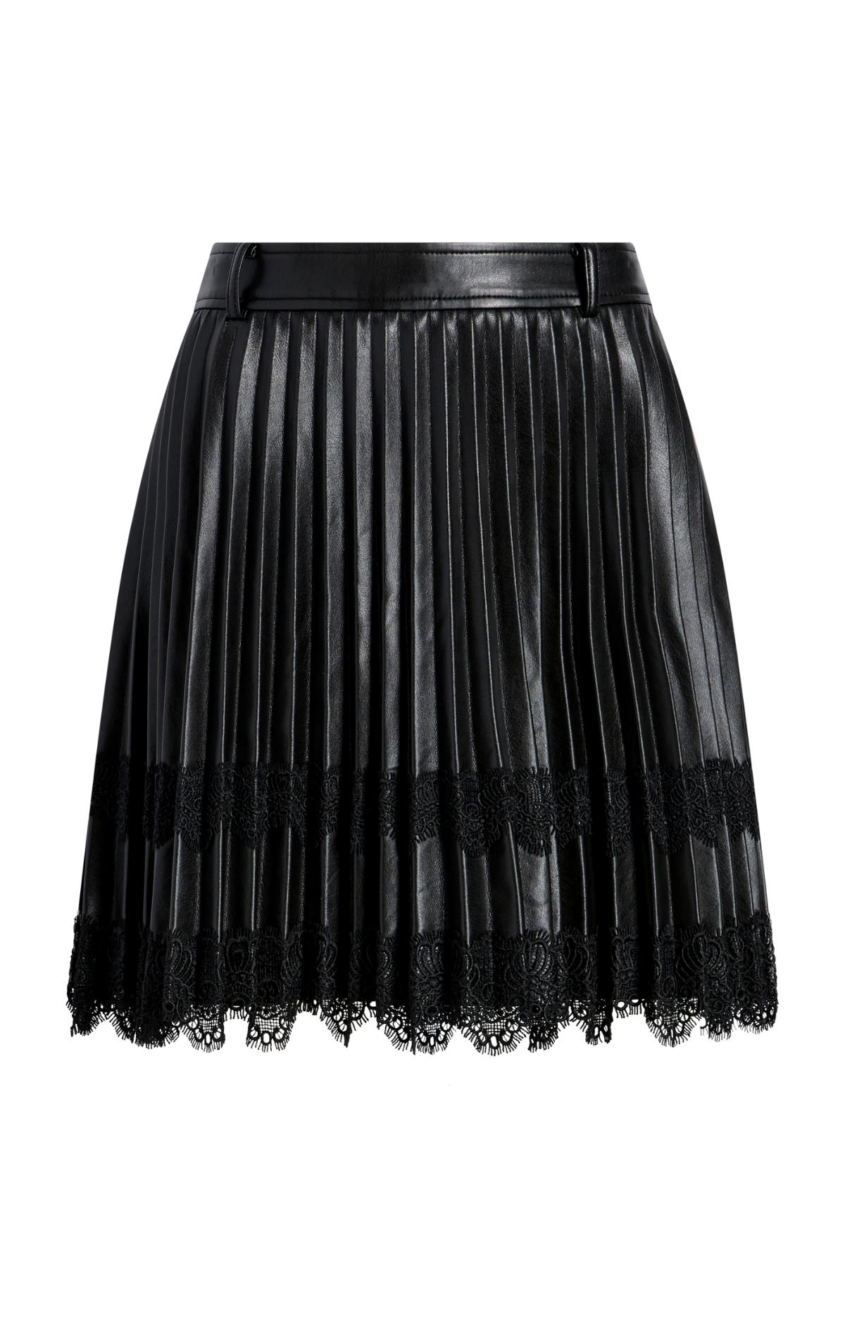 Vegan Leather Laney Skirt