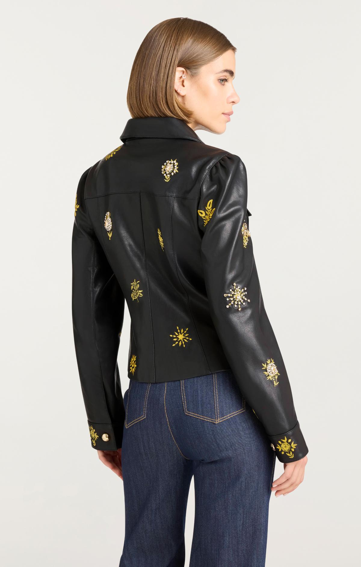 Leila Leather Sarita Jacket