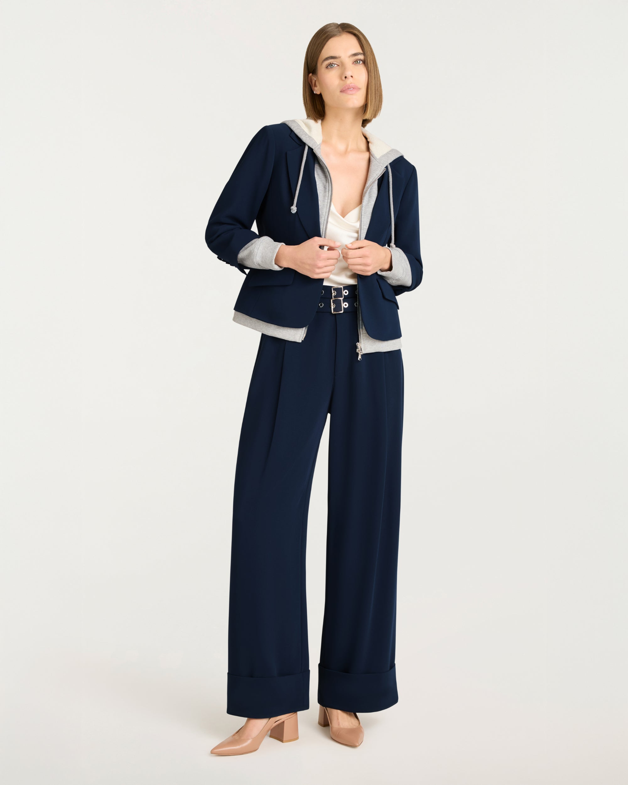 Zip Up Le Petit Khloe Blazer