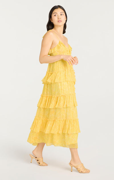 Painted Hydrangea Fadrid Dress