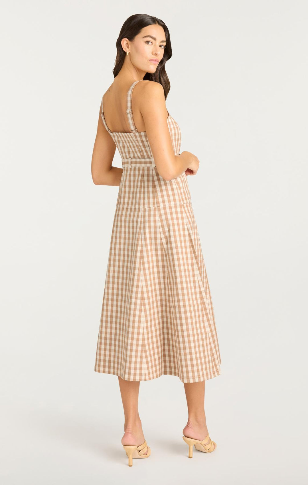 Gingham Denim Tina Dress – Cinq à Sept