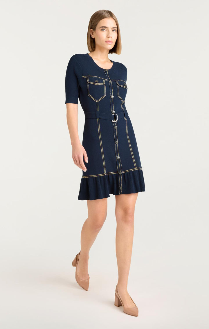 エイミー　GRACE JACKET MINI DRESS eimy GRACE JACKET MINI DRESS XS