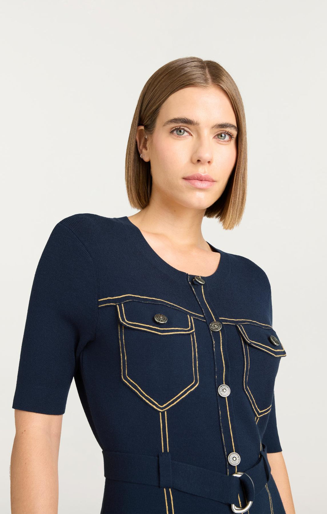 Elisha Cardigan Mini Dress Cinq Sept Elisha Cardigan Mini Dress Cinq Sept