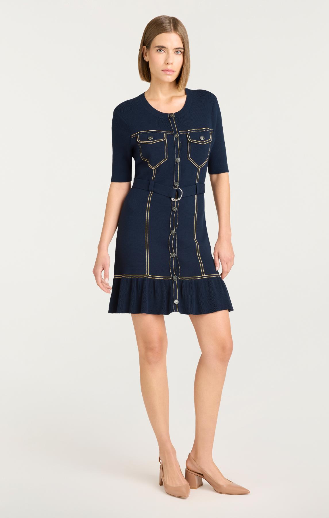 Elisha Cardigan Mini Dress – Cinq à Sept