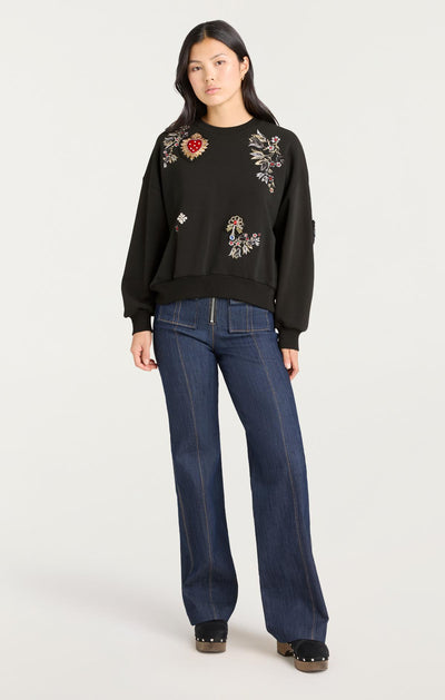 Heritage Patch Brandy Pullover