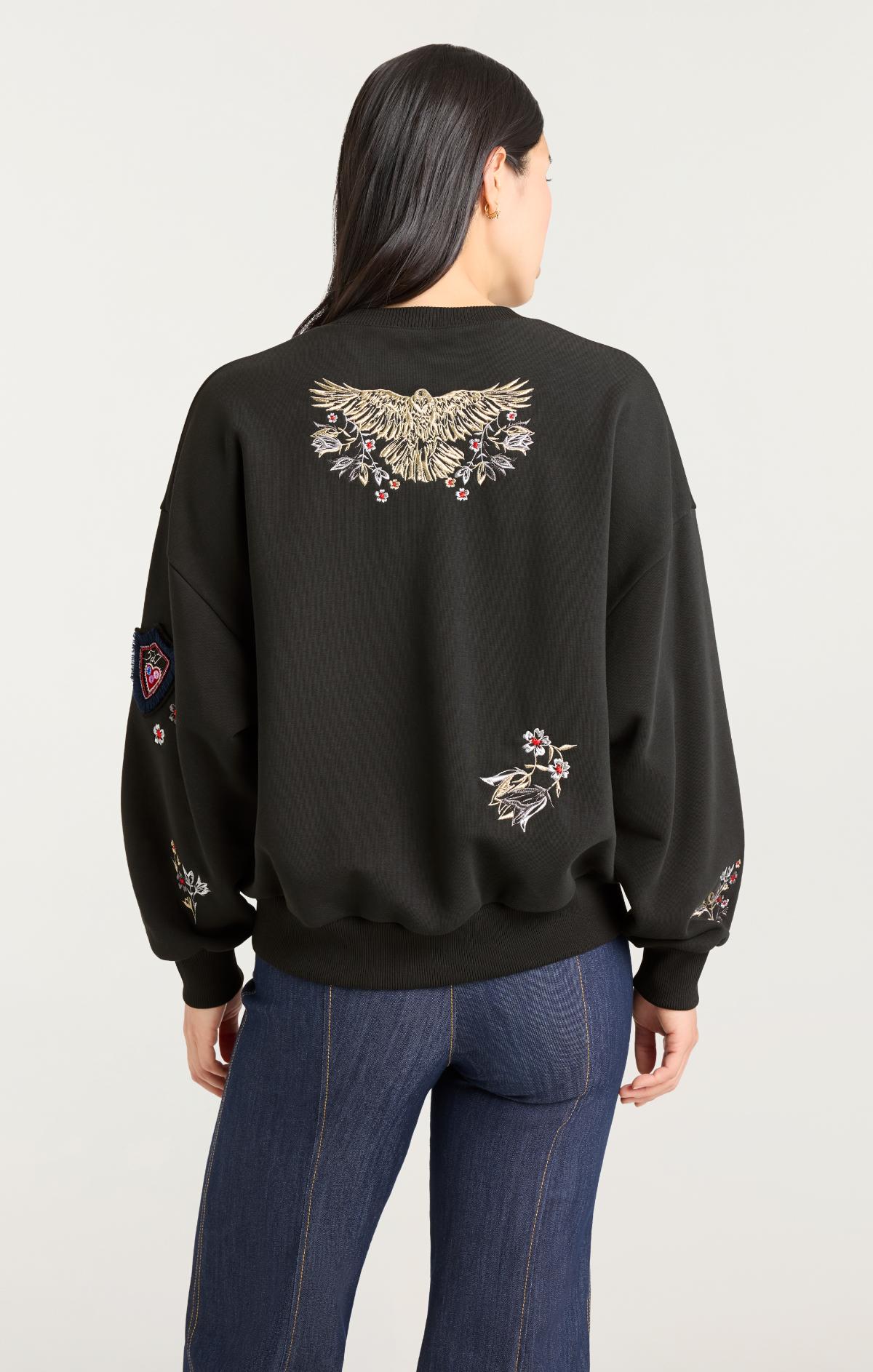 Heritage Patch Brandy Pullover