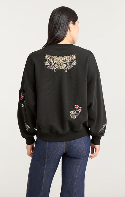 Heritage Patch Brandy Pullover