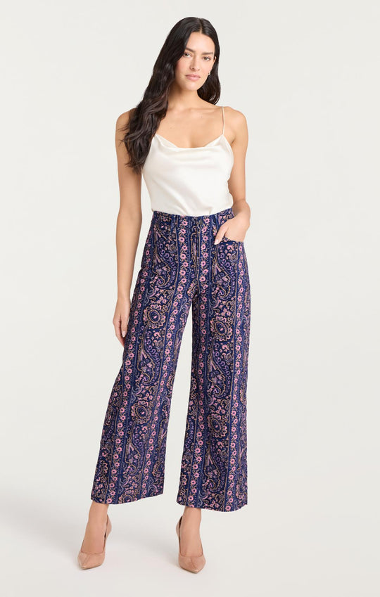 Paisley Velveteen Betsey Pant