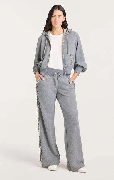 Heather Maddie Zip Up Sweatshirt