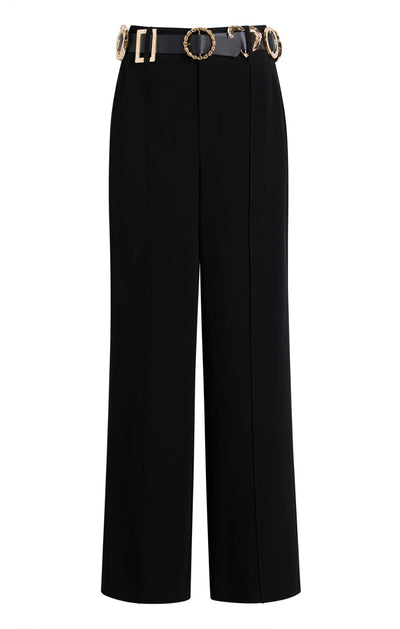 Gold Belt Ester Pant