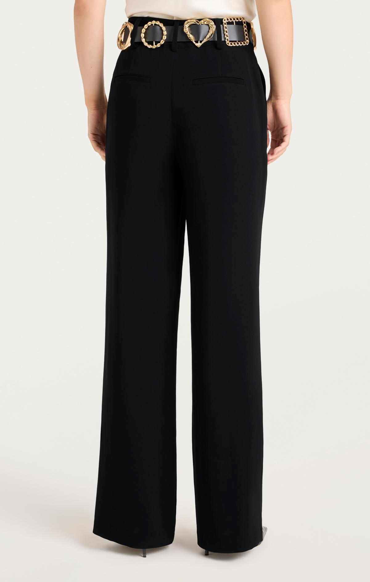 Gold Belt Ester Pant