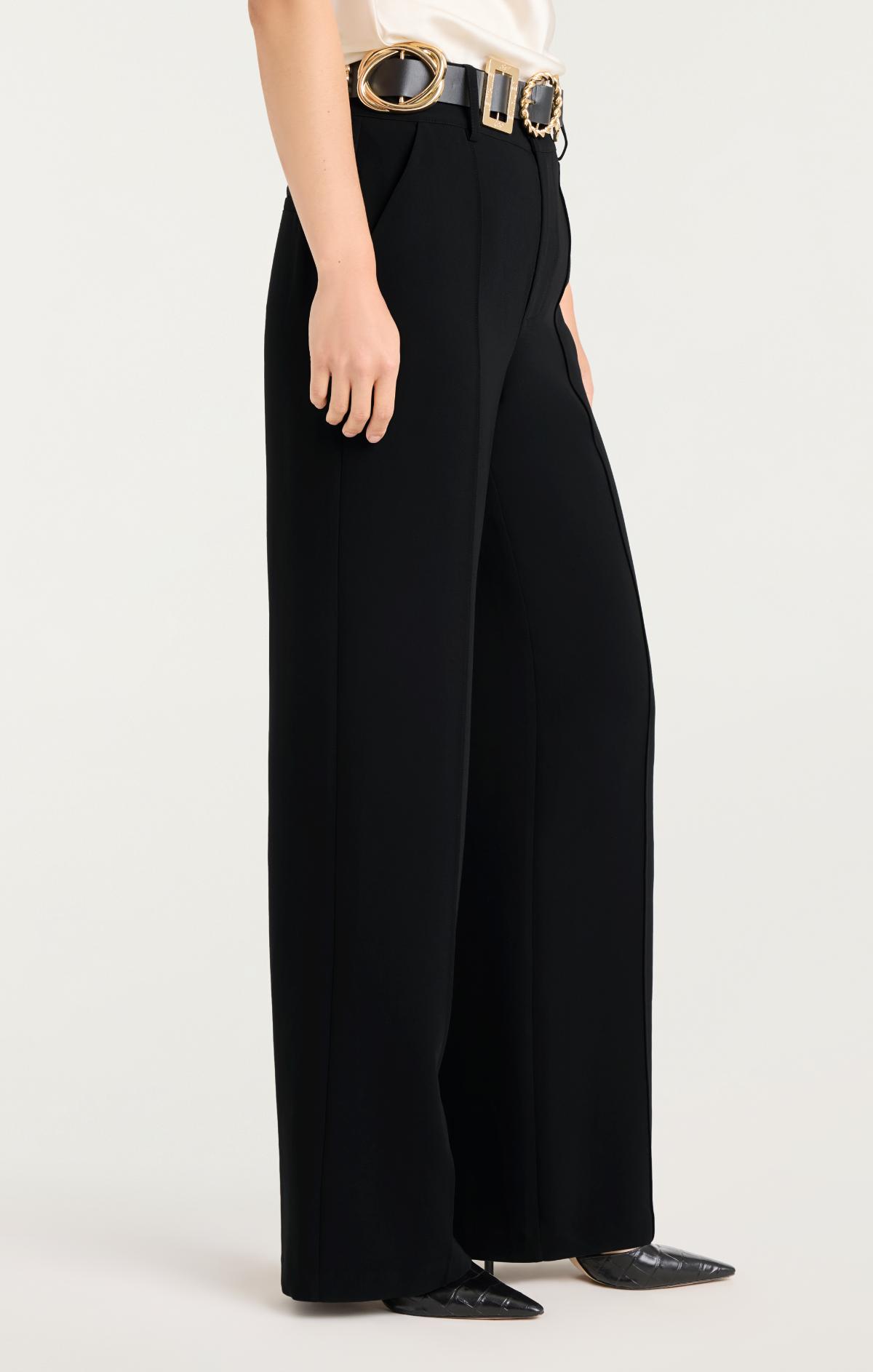 Gold Belt Ester Pant