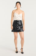 Vegan Leather Claudia Skirt