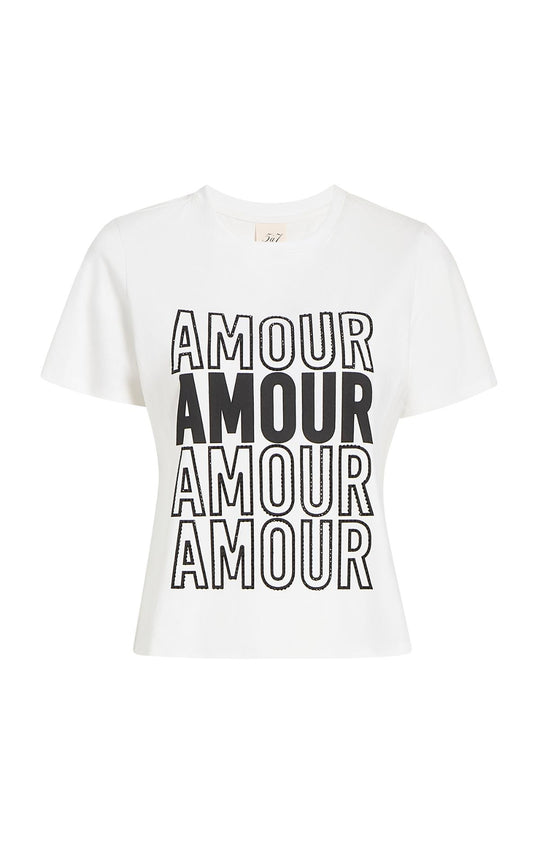 Embellished Amour Tee