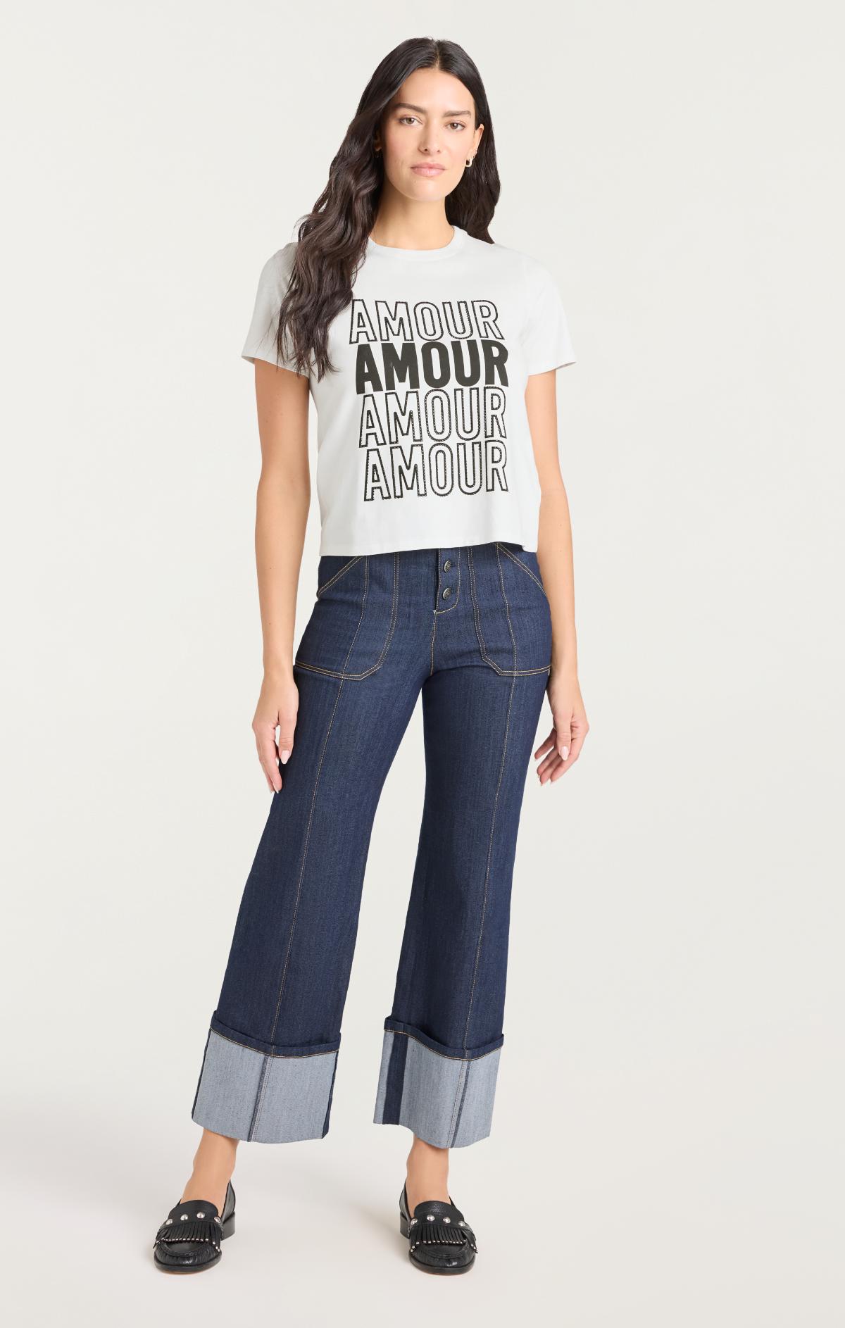 Embellished Amour Tee