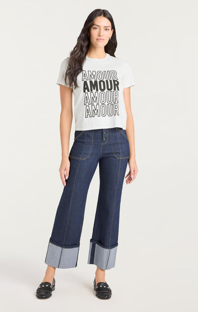 Embellished Amour Tee