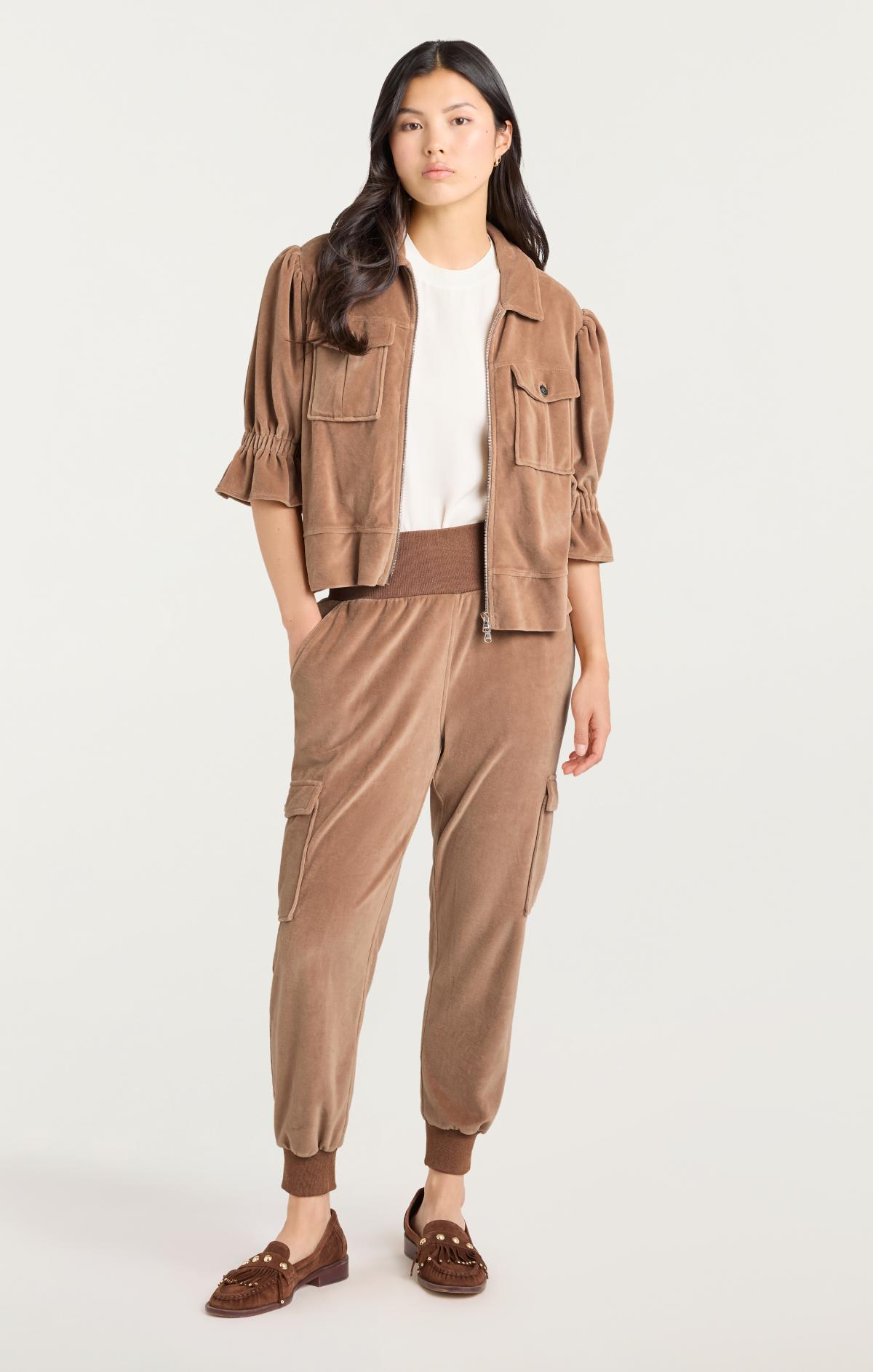 Velour Holly Jacket