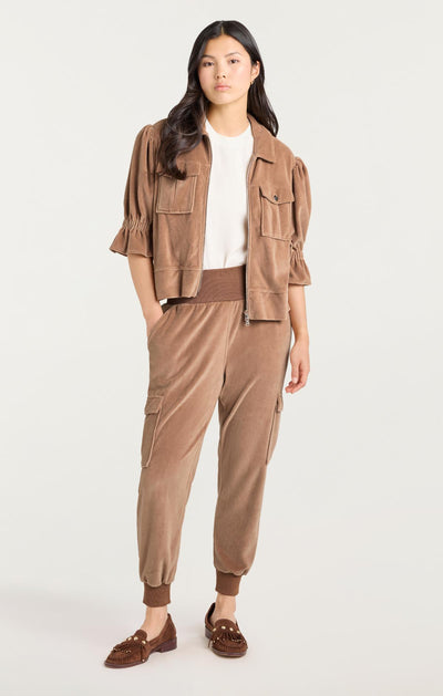 Velour Holly Jacket