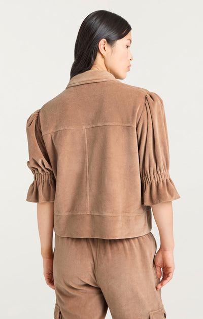 Velour Holly Jacket