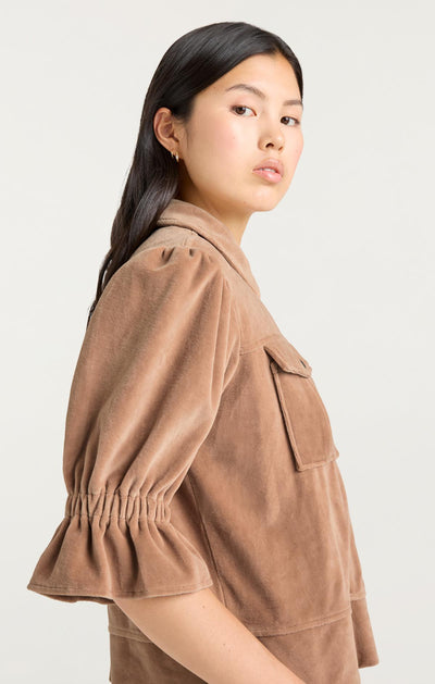 Velour Holly Jacket