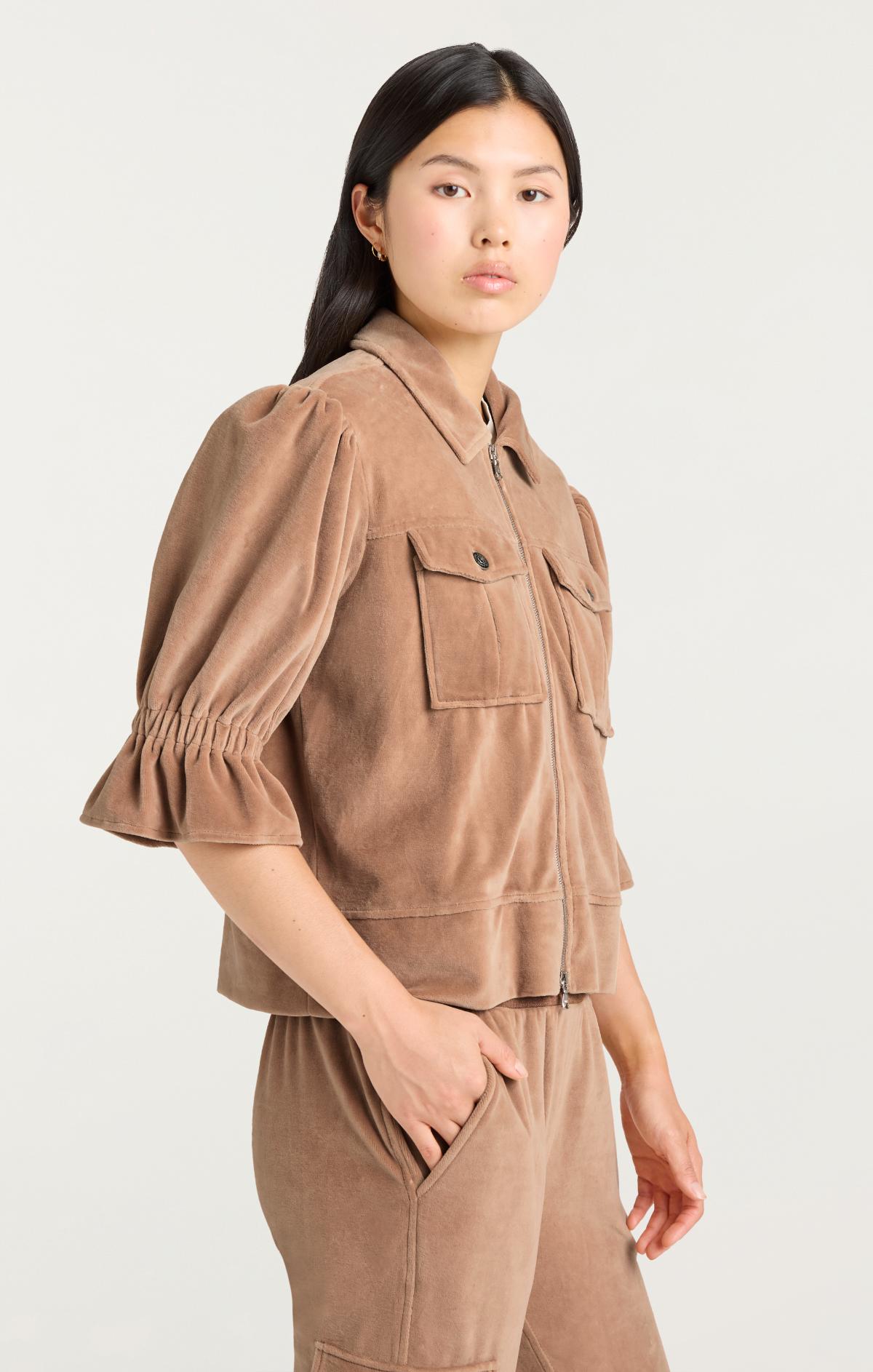 Velour Holly Jacket