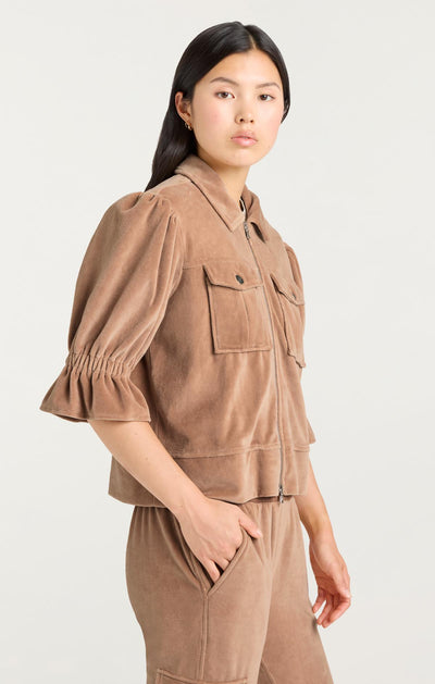 Velour Holly Jacket
