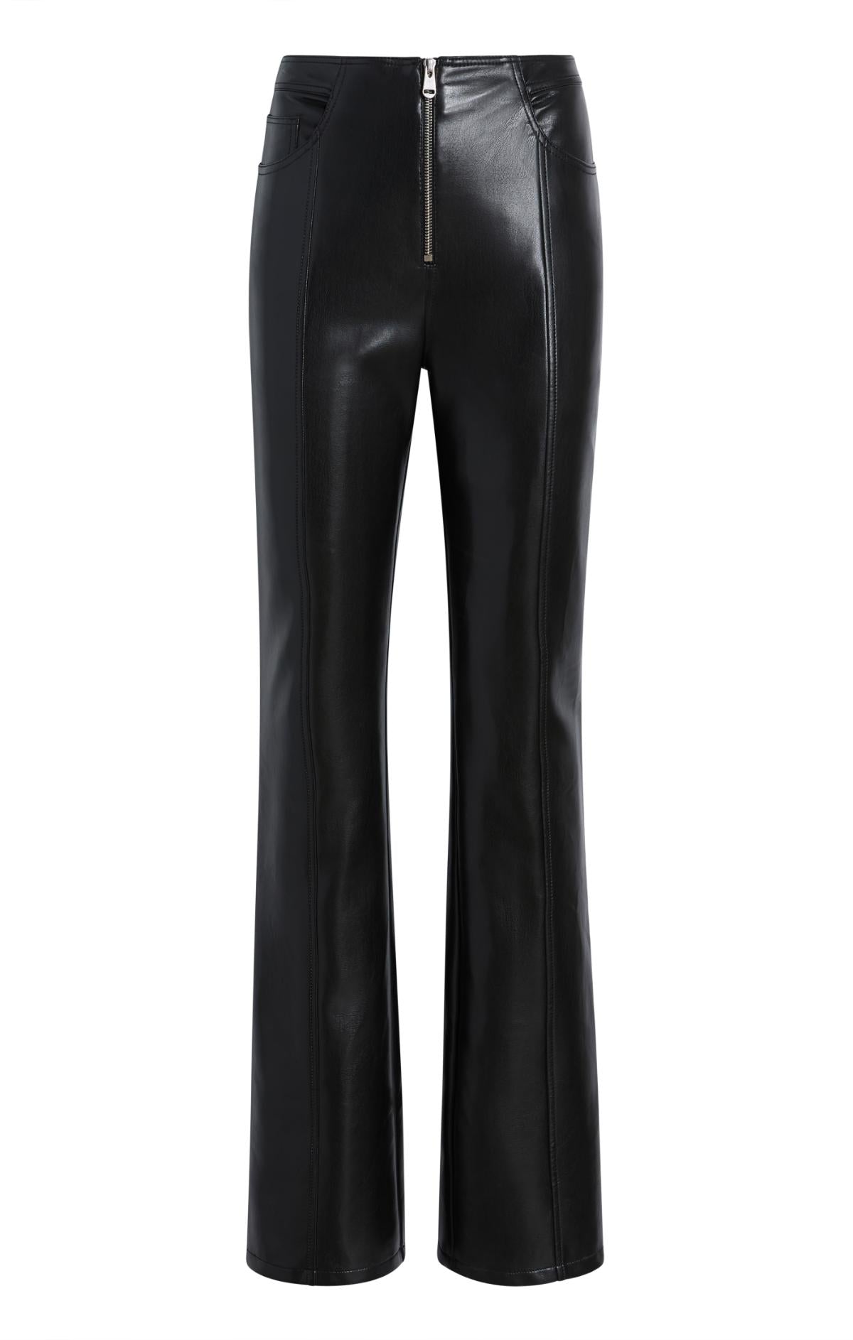 Vegan Leather Sylvie Pant – Cinq à Sept