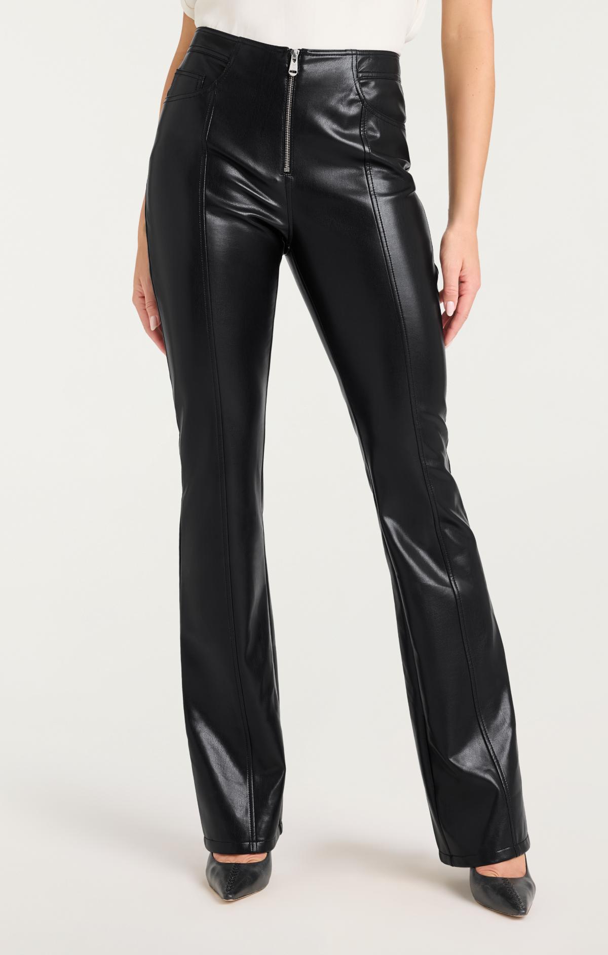 Vegan Leather Sylvie Pant – Cinq à Sept