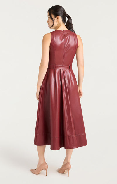 Vegan Leather Zelda Dress