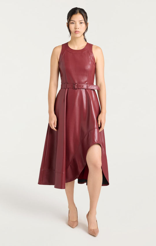 Vegan Leather Zelda Dress