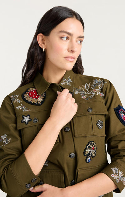 Embroidered Heritage Patch Vera Jacket