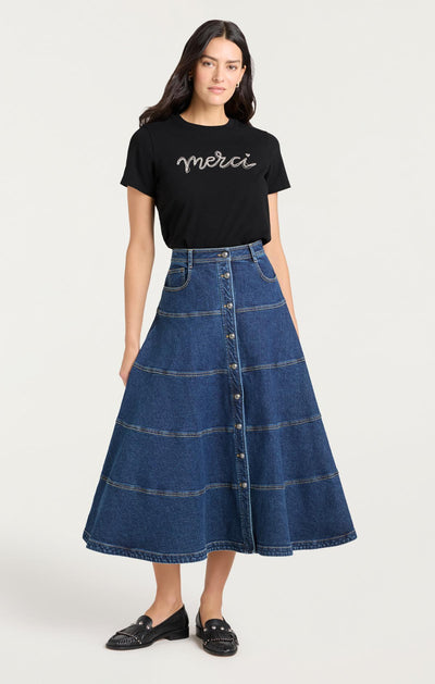 Merci Chain Tee