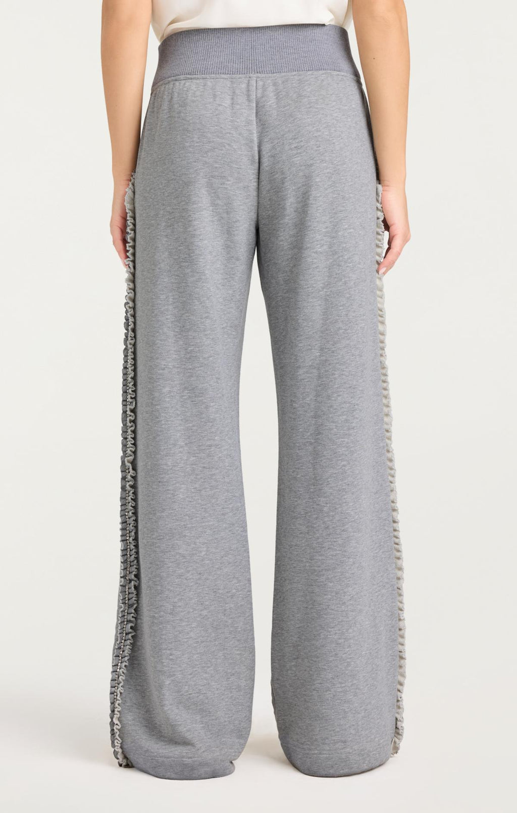 Ruffle Rhinestone Heather Maddie Pant