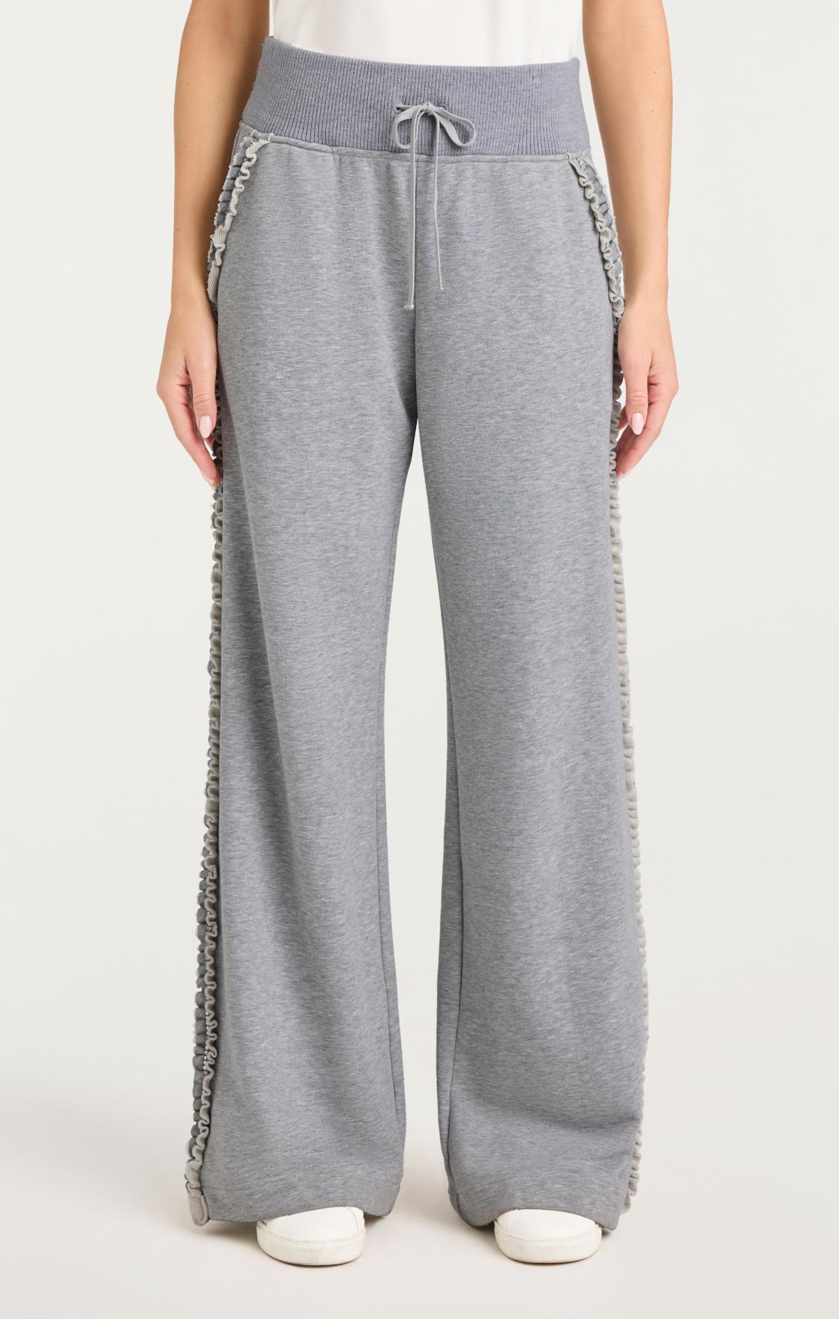 Ruffle Rhinestone Heather Maddie Pant