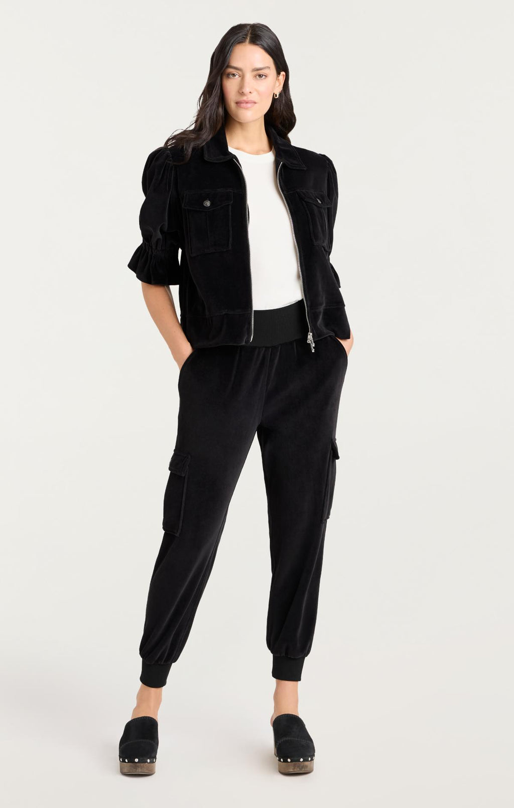 Velour Holly Jacket