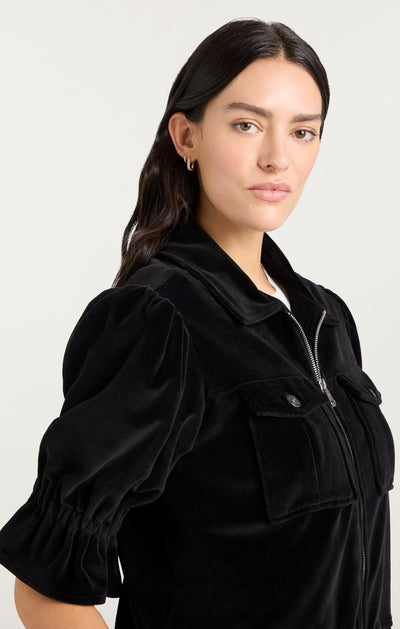 Velour Holly Jacket