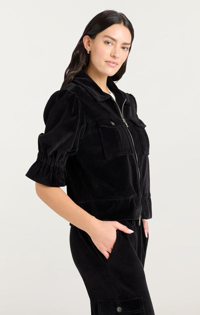 Velour Holly Jacket