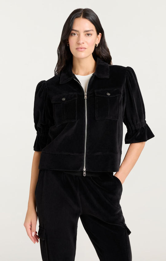 Velour Holly Jacket