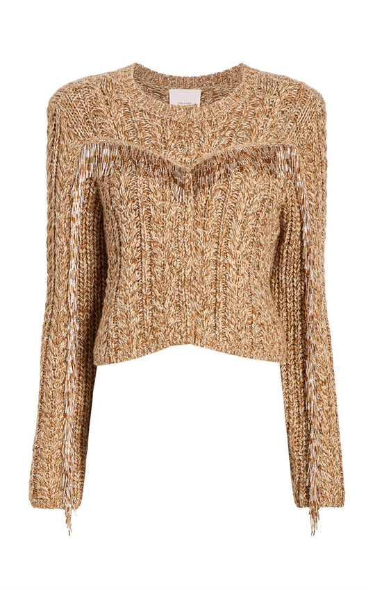 Bugle Fringe Lisabeth Cardigan