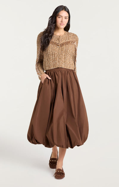 Bugle Fringe Lisabeth Cardigan