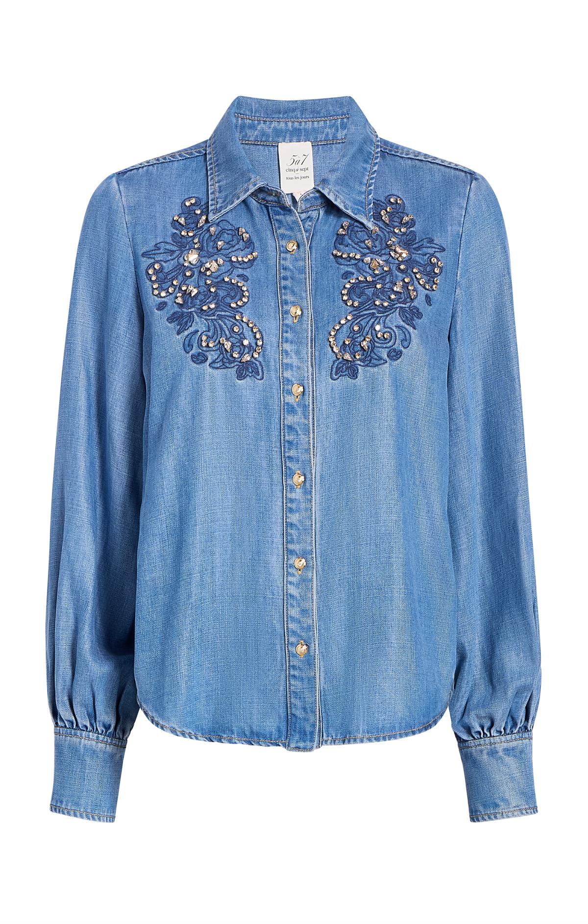 Rhinestone Embellished Juliette Top