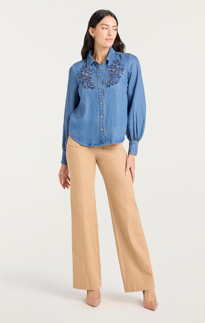 Rhinestone Embellished Juliette Top