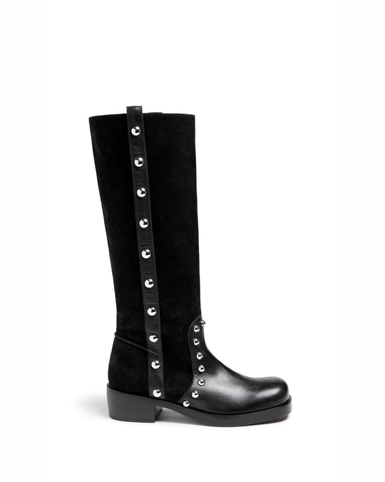 Shira Metal Stud Tall Boot