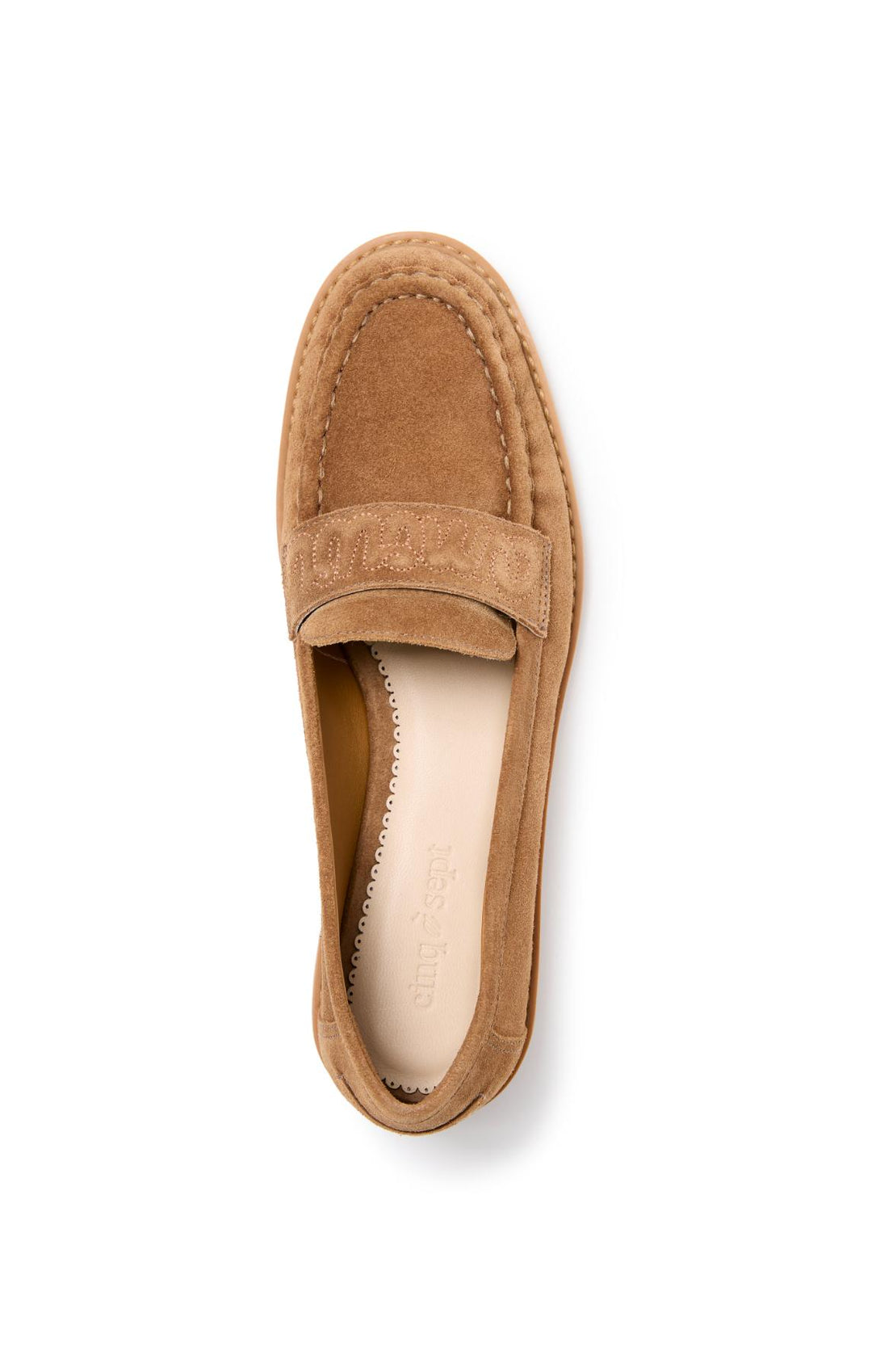 Gretta Suede Amour Loafer – Cinq à Sept