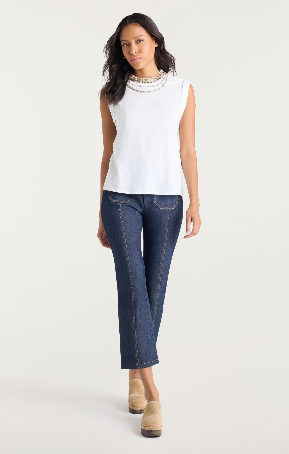 Layered Necklace Bella Tee