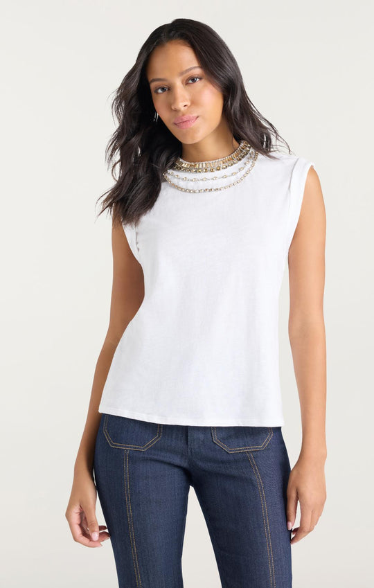 Layered Necklace Bella Tee